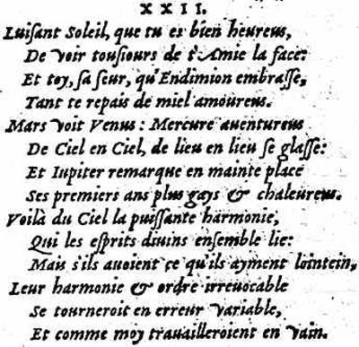 sonnet 12 - la belle cordiere